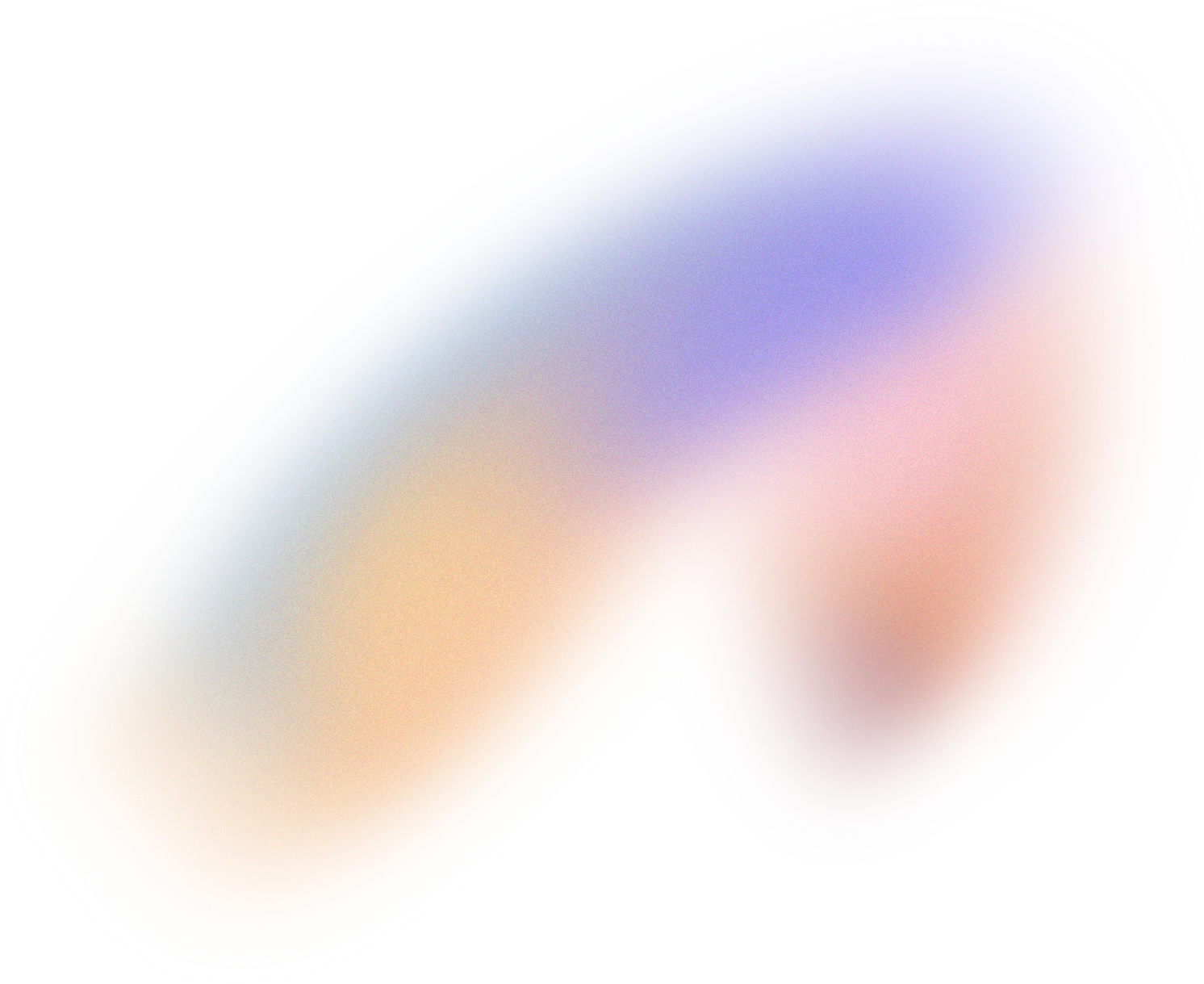 a glowing gradient brush stroke